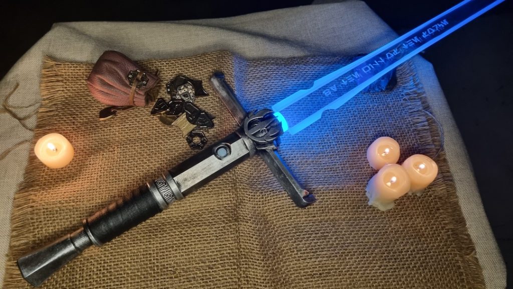 Will Of The Force Acrylic Lightsaber Blade Tethan Props