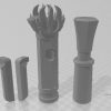 Medieval Jedi Lightsaber (Bartok Version) 3D Print File Download